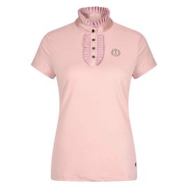 Polo Imperial Riding top manches courtes irhtriumph rose (XS) neuf