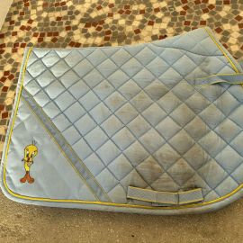 Tapis de selle LBAT Looney Tunes bleu