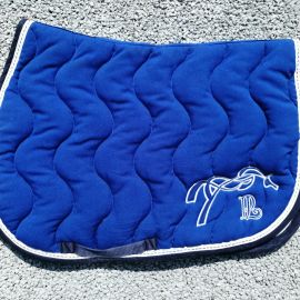 Tapis de selle Pénélope Leprevost bleu (poney)