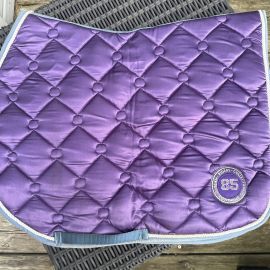 Tapis de selle Equithème violet