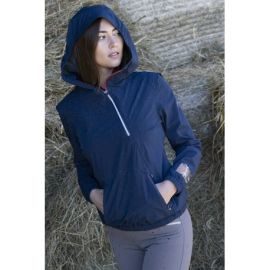 Blouson de pluie Equitheme Eliza marine (XS) neuf