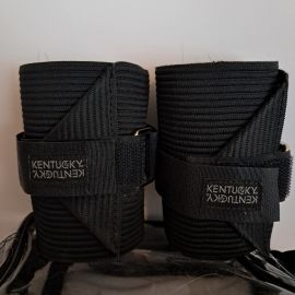 Bandes élastiques Kentucky X2 noir (cheval)