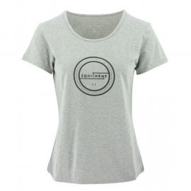 T-shirt Equitheme Anna gris (L) neuf