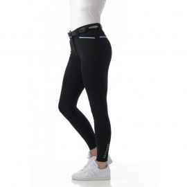 Pantalon équitation Equithème lassy noir (38) neuf