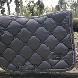 Tapis de selle Equestrian Stockholm gris