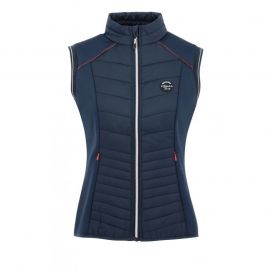 Gilet Equitheme hybride luna marine (S) neuf