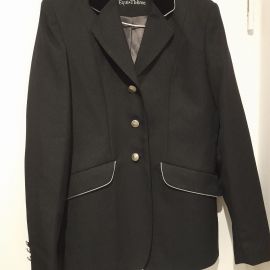 Veste concours Equithème noir (36) neuf