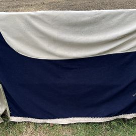 Couverture Performance bleu 155 cm