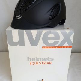 Casque équitation Uvex FP3 noir (60-61) neuf