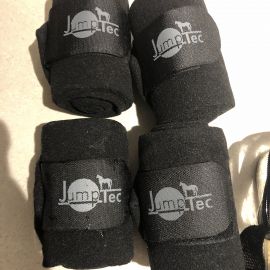 Bandes de polo Jumptec noir X4 (neuf)