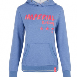 Sweat Imperial Riding avec capuche irhroyal blue breeze (M) neuf