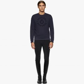 Sweat Cavalleria Toscana Orbit bleu (XL) neuf