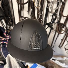 Casque Kep visière polo noir (56)