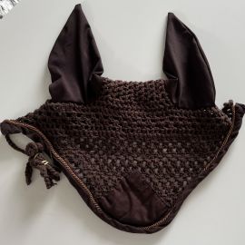 Bonnet équitation marron (cheval)