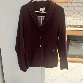 Veste de concours Pénélope Leprevost prune (40)