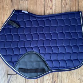 Tapis de selle Equithème bleu