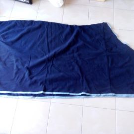 Chemise Géologic polaire bleu 155 cm (neuf)