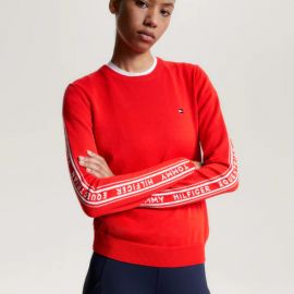 Pull Tommy Hilfiger Seattle rouge (M) neuf