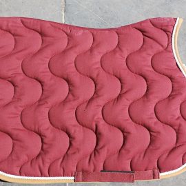 Tapis de selle LBAT Bordeaux (neuf)