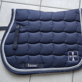 Tapis de selle Ikonic bleu (neuf)