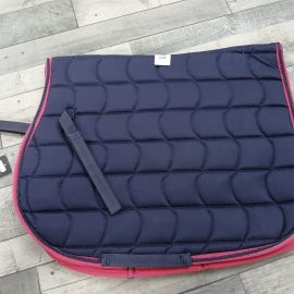 Tapis de selle Equithème Performance bleu (neuf)